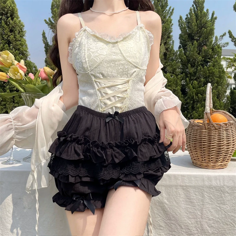 Daily Lolita Bloomers, Lace Leggings for Summer Wear - Image 18