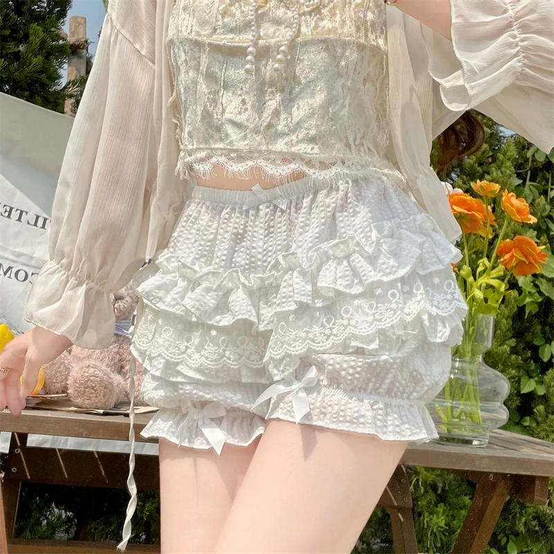 Daily Lolita Bloomers, Lace Leggings for Summer Wear - Image 7