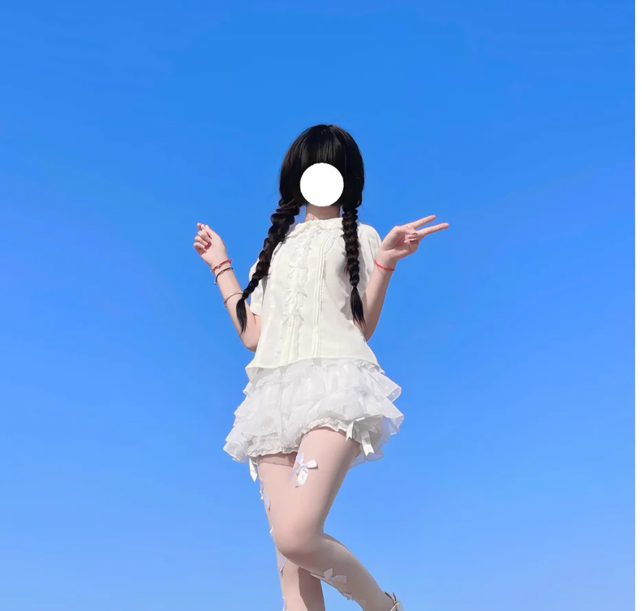 Daily Lolita Bloomers, Safety Anti-Exposure Lace Shorts - Image 12