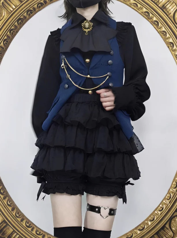 Daily Lolita Bloomers, Safety Anti-Exposure Lace Shorts - Image 14