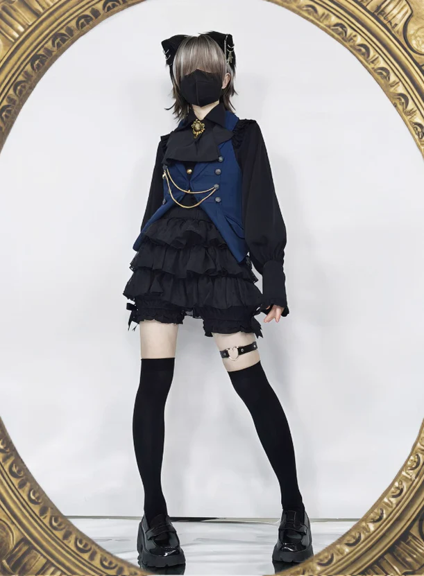 Daily Lolita Bloomers, Safety Anti-Exposure Lace Shorts - Image 15