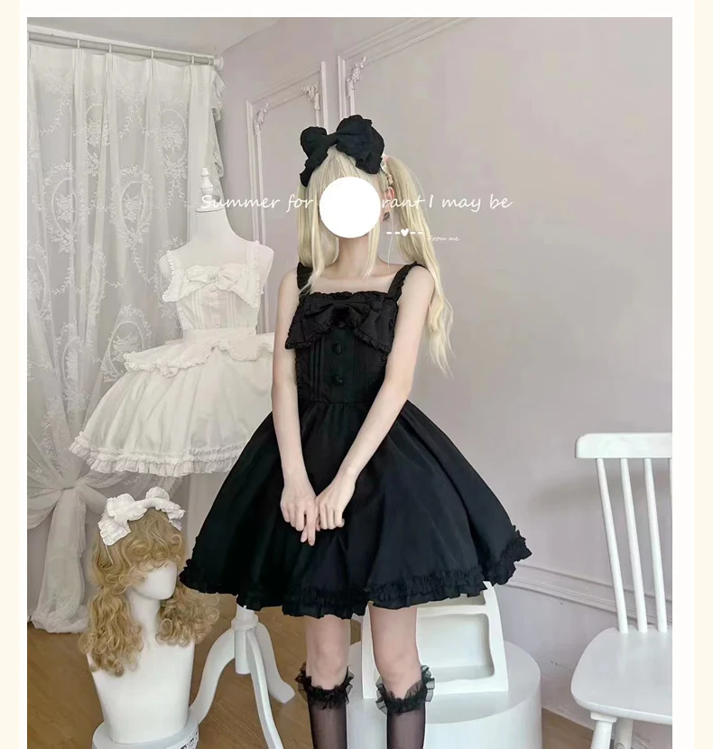 Plus Size Lolita JSK Dress Multicolors - Image 10