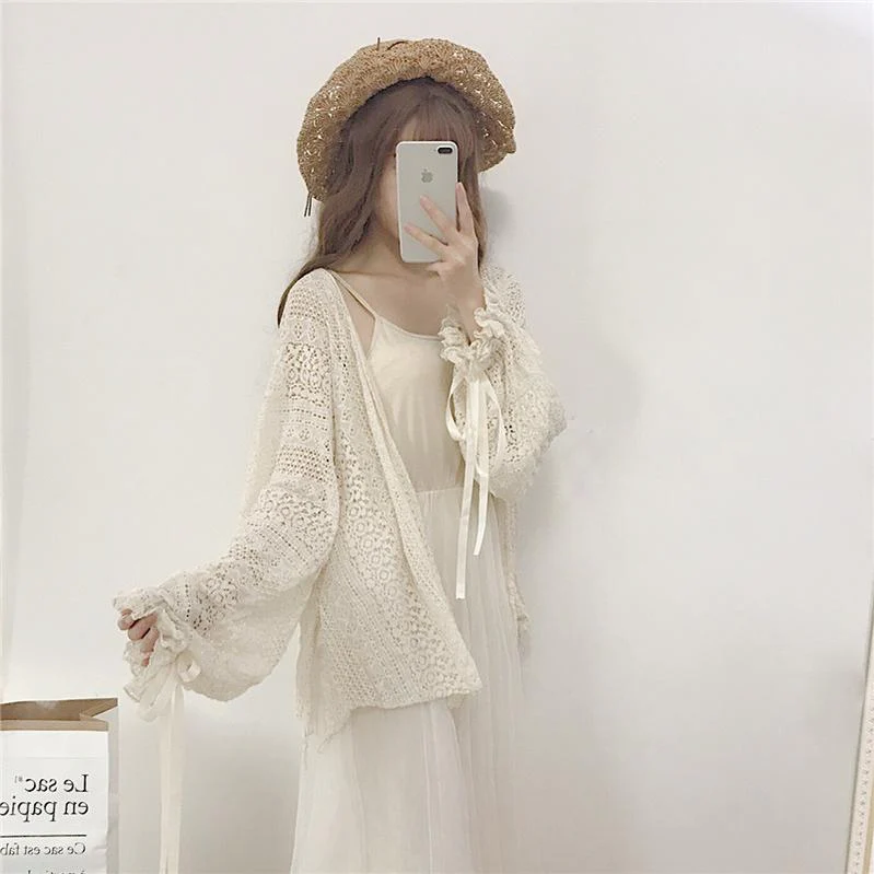 Daily Lolita Light Cardigan Oversized Outwear - Image 26