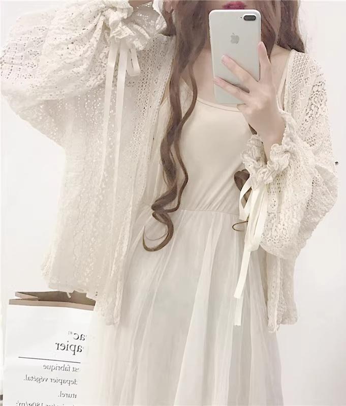 Daily Lolita Light Cardigan Oversized Outwear - Image 8