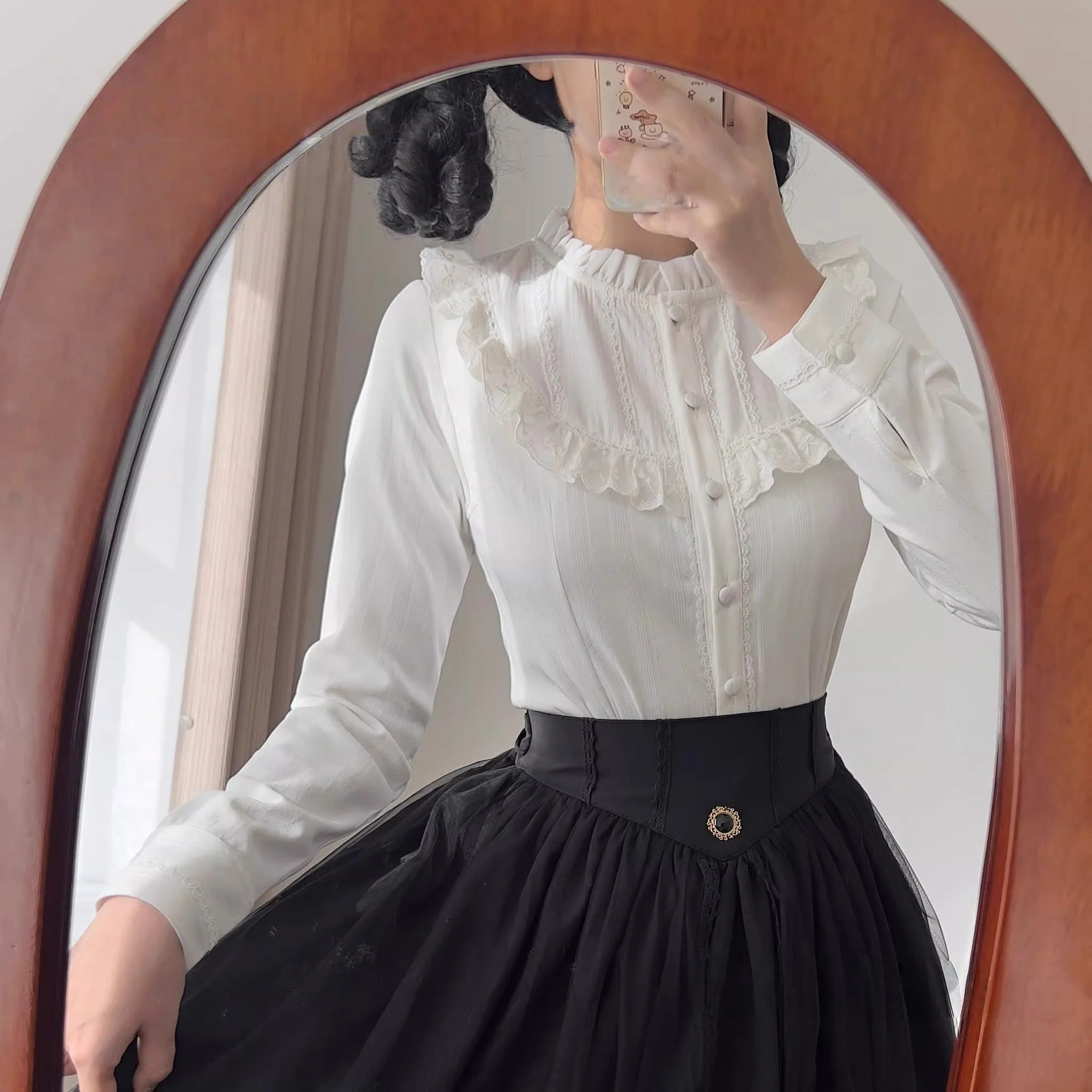 Daily Lolita Shirt Winter Shirts - Image 2