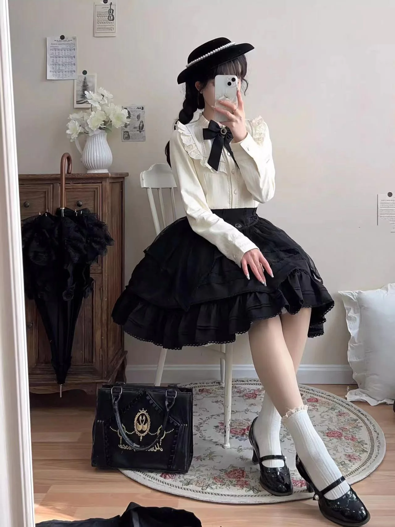 Daily Lolita Shirt Winter Shirts - Image 25