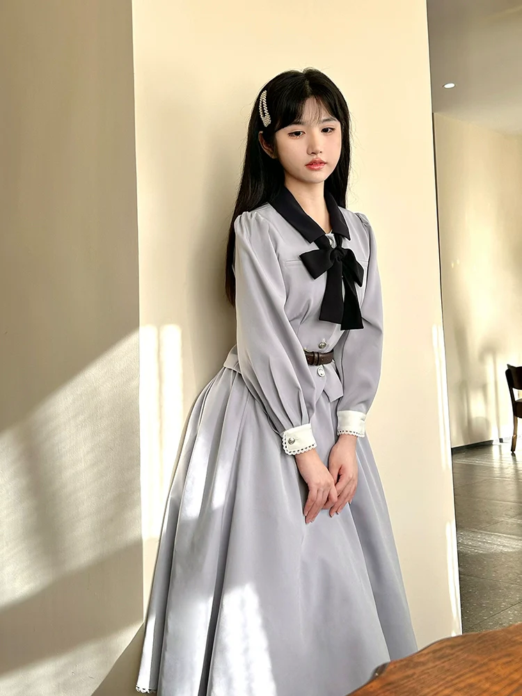 Daily Lolita Skirt Set Long sleeve Coat Dress Set - Image 11