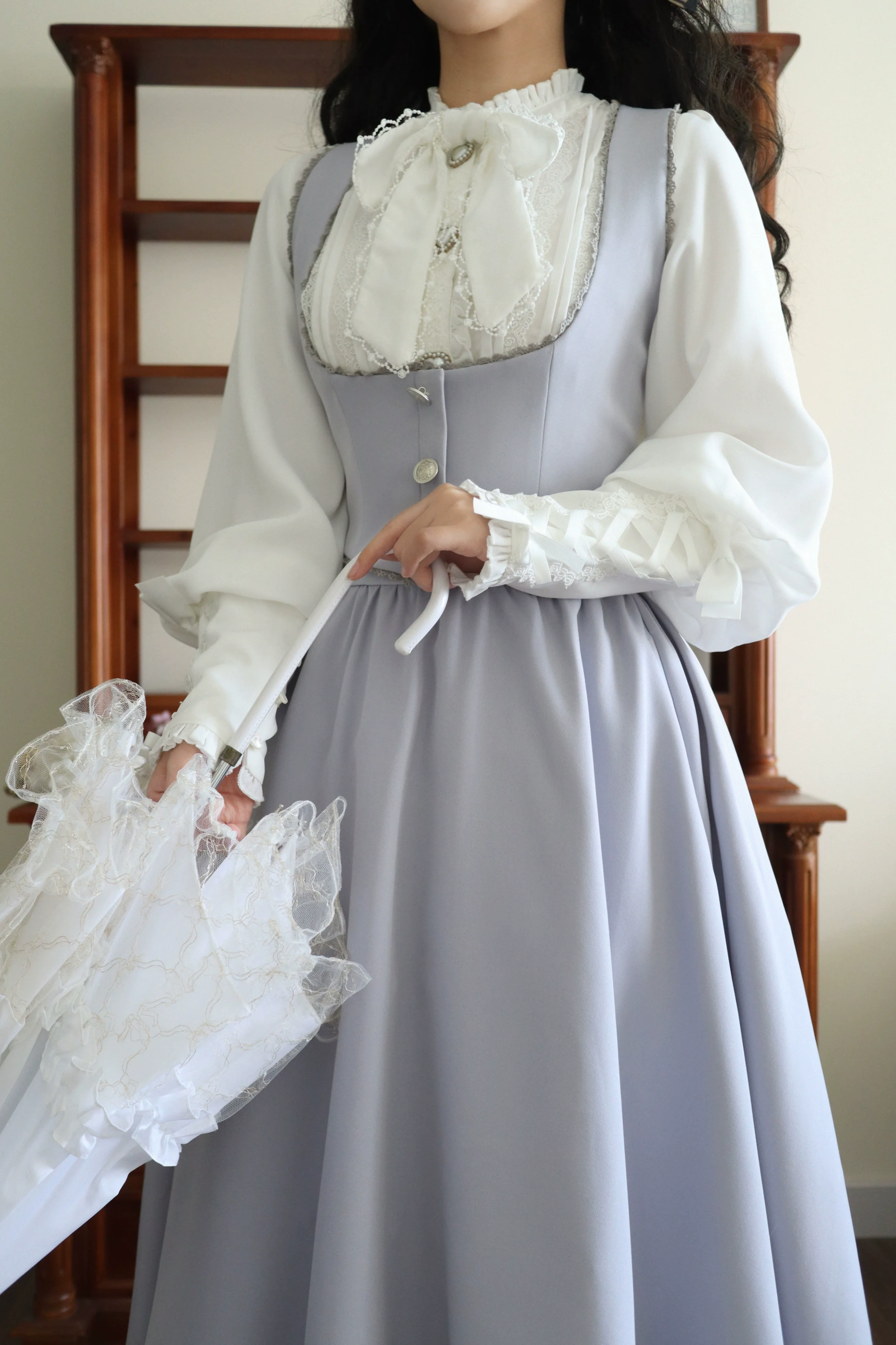 Daily Lolita Skirt Set Long sleeve Coat Dress Set - Image 24