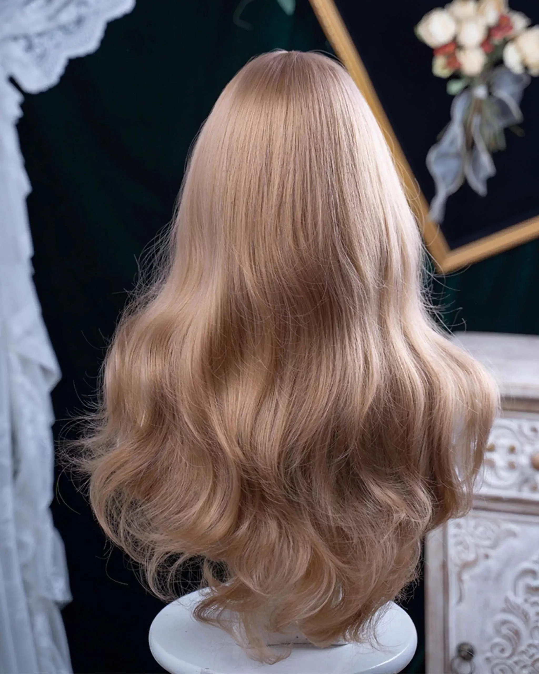 Alicegarden - Daily Lolita Wig, Blonde Long Wavy - Image 2
