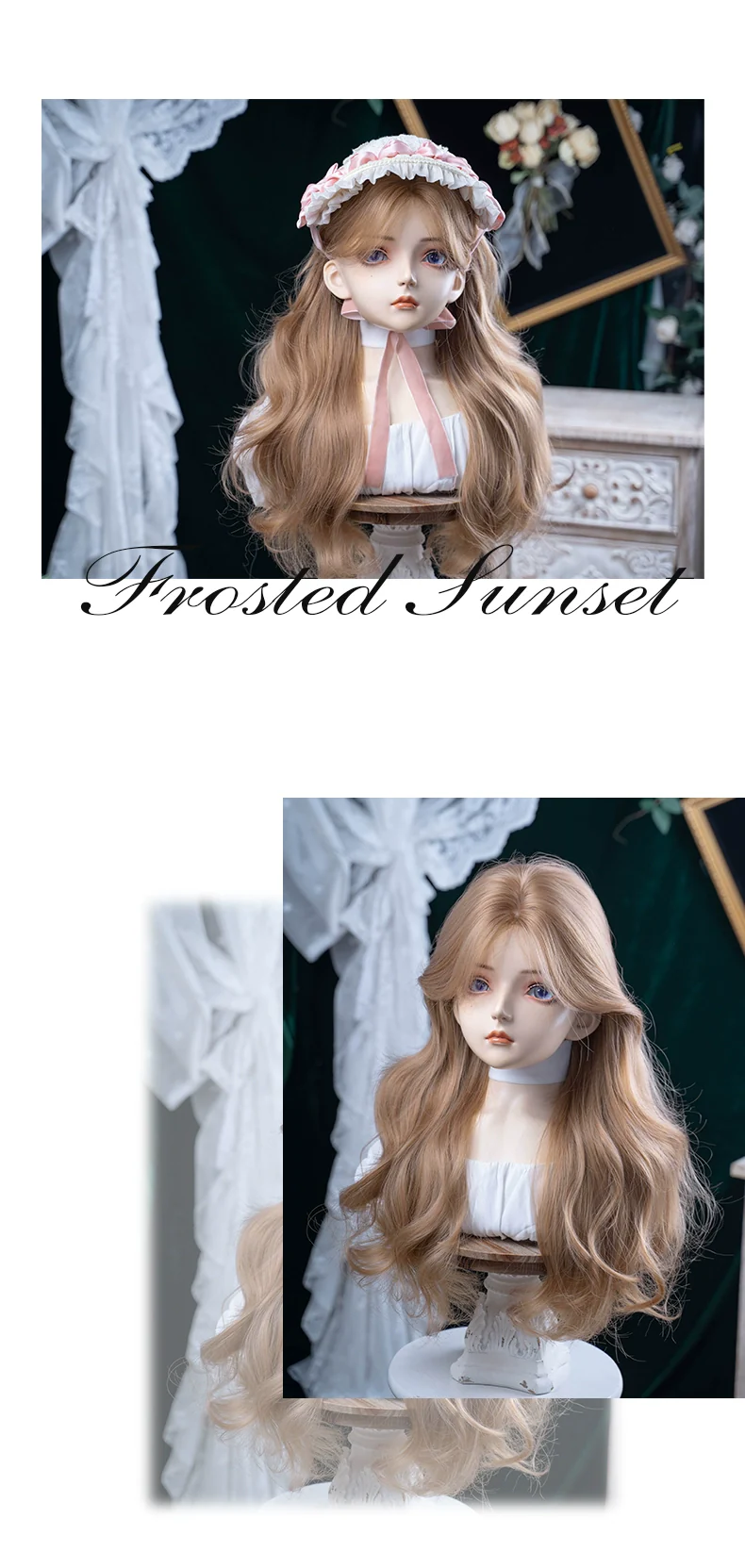 Alicegarden - Daily Lolita Wig, Blonde Long Wavy - Image 9
