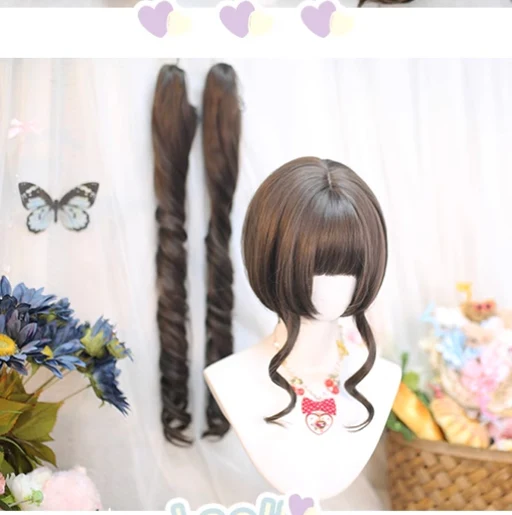Dalao Home - Stellar Bits - Daily Lolita Wig Detachable Curl Hair Double Ponytails - Image 6