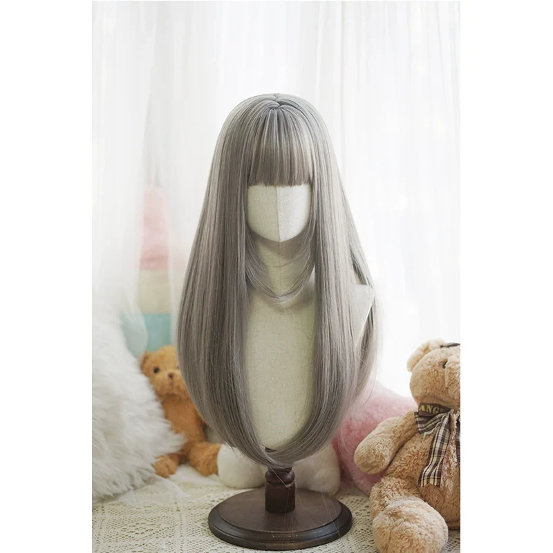 Imperial Tea - Daily Lolita Wig Long Straight Wigs - Image 15