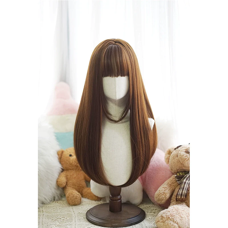 Imperial Tea - Daily Lolita Wig Long Straight Wigs - Image 16
