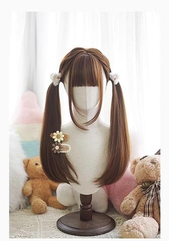 Imperial Tea - Daily Lolita Wig Long Straight Wigs - Image 18