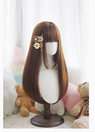 Imperial Tea - Daily Lolita Wig Long Straight Wigs - Image 19