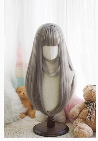 Imperial Tea - Daily Lolita Wig Long Straight Wigs - Image 20