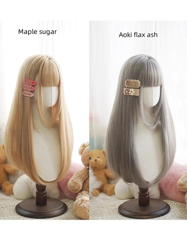 Imperial Tea - Daily Lolita Wig Long Straight Wigs - Image 24
