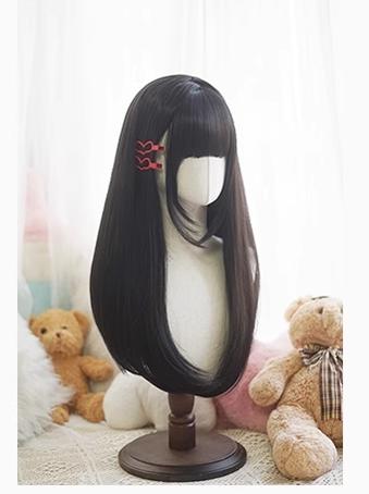 Imperial Tea - Daily Lolita Wig Long Straight Wigs - Image 3