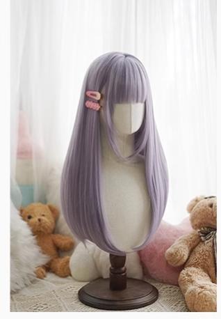 Imperial Tea - Daily Lolita Wig Matte Color Long Wigs - Image 11