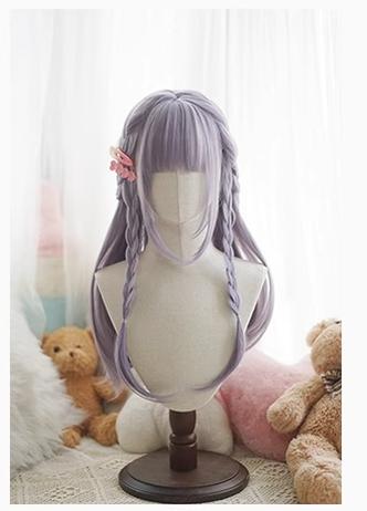 Imperial Tea - Daily Lolita Wig Matte Color Long Wigs - Image 12