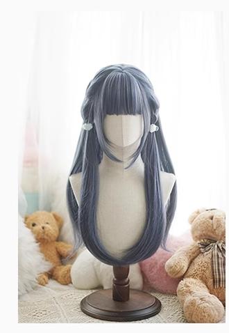 Imperial Tea - Daily Lolita Wig Matte Color Long Wigs - Image 15