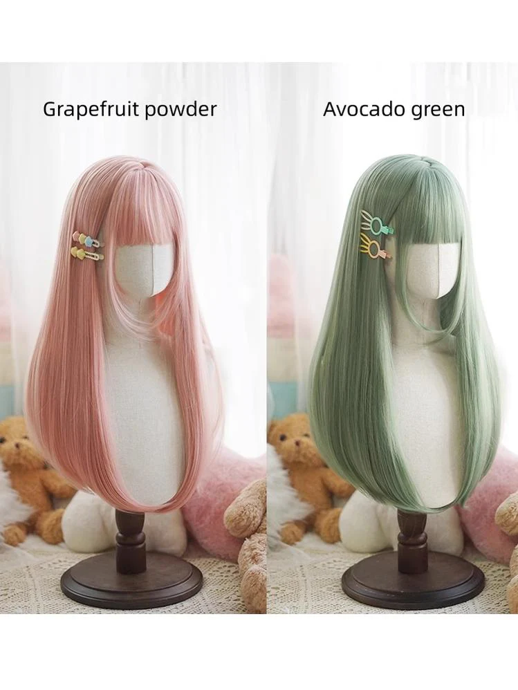 Imperial Tea - Daily Lolita Wig Matte Color Long Wigs - Image 19