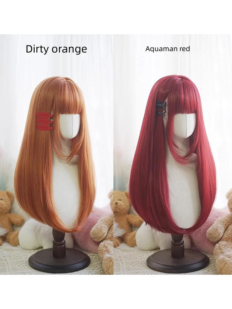 Imperial Tea - Daily Lolita Wig Matte Color Long Wigs - Image 21