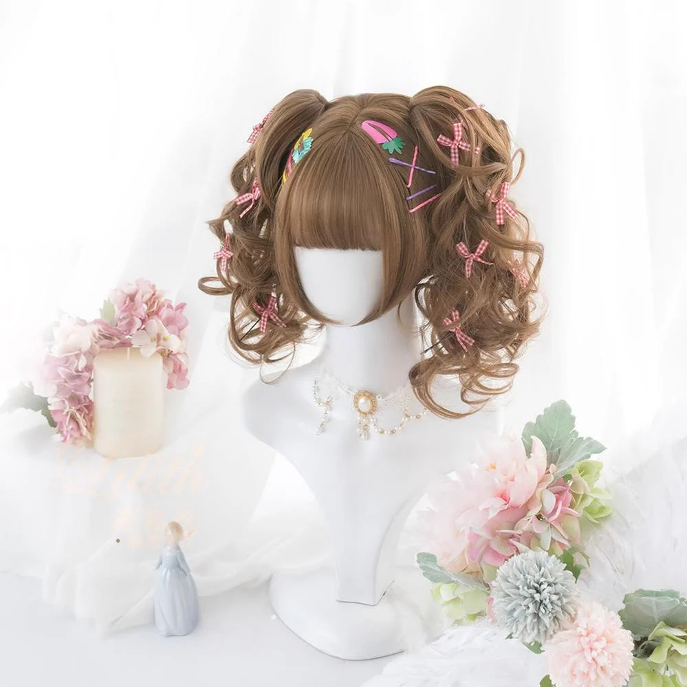 Alicegarden - Daily Lolita Wig, Two Detachable Ponytails - Image 8