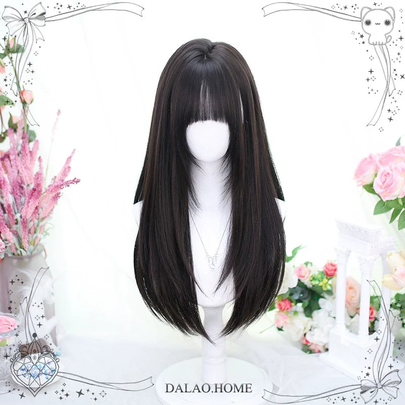 Dalao - Natural Lolita Wig Gentle Long Curly Hair - Image 31