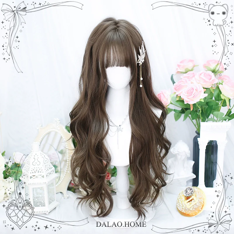 Dalao - Natural Lolita Wig Gentle Long Curly Hair - Image 34