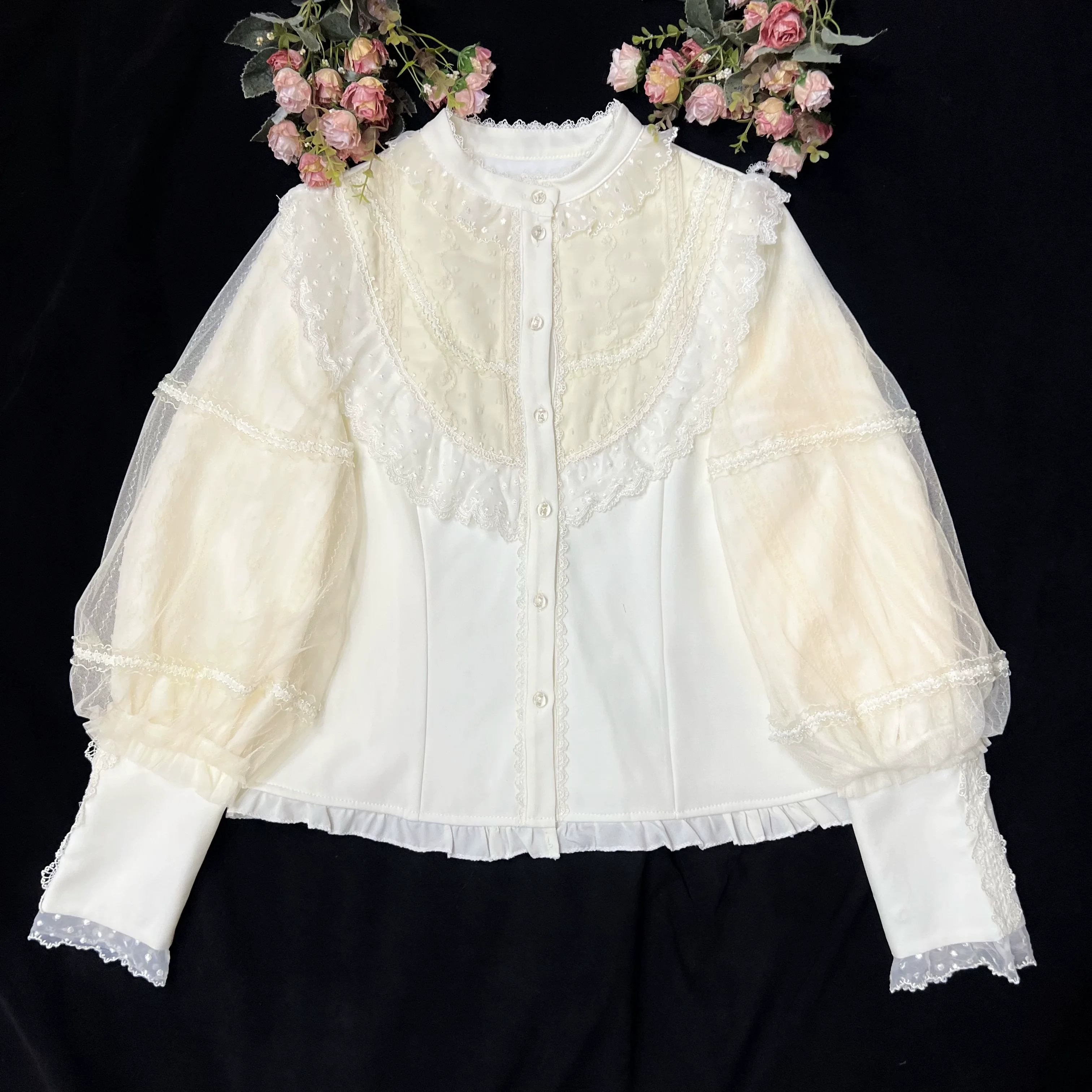 Kawaii Lolita Shirt Winter Lolita Shirt - Image 11
