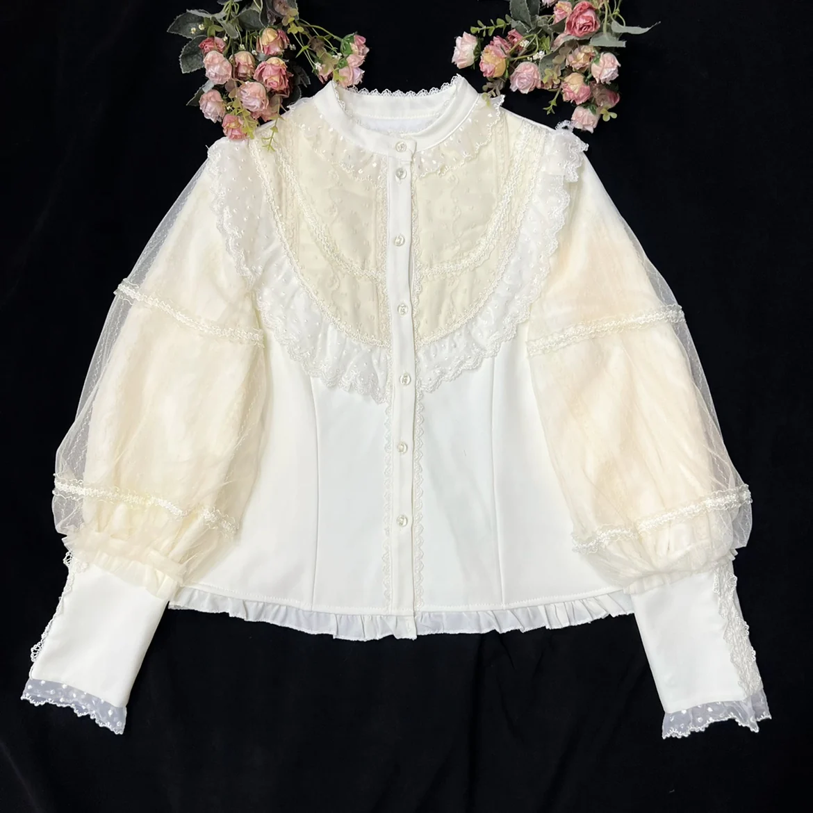 Kawaii Lolita Shirt Winter Lolita Shirt - Image 12