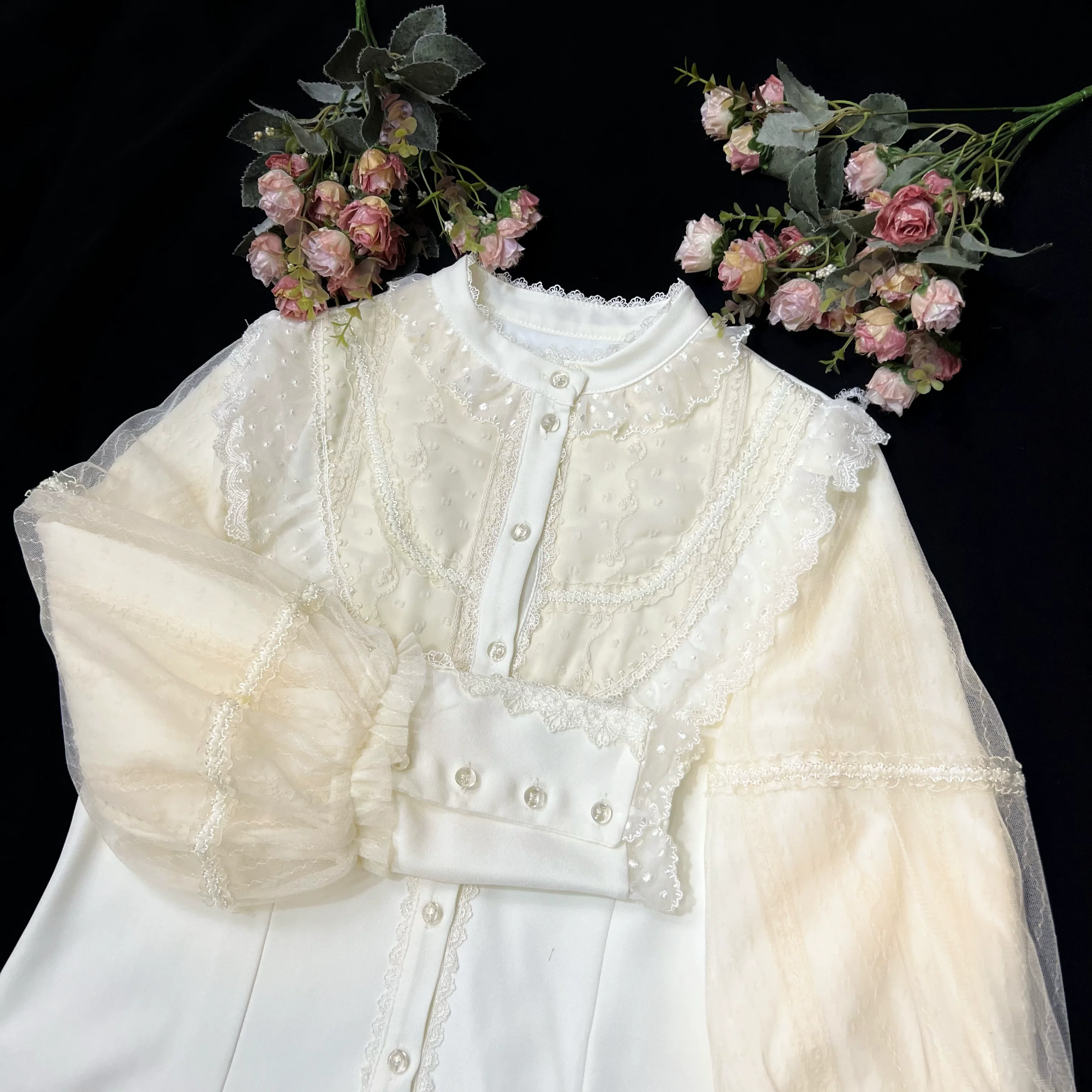Kawaii Lolita Shirt Winter Lolita Shirt - Image 14