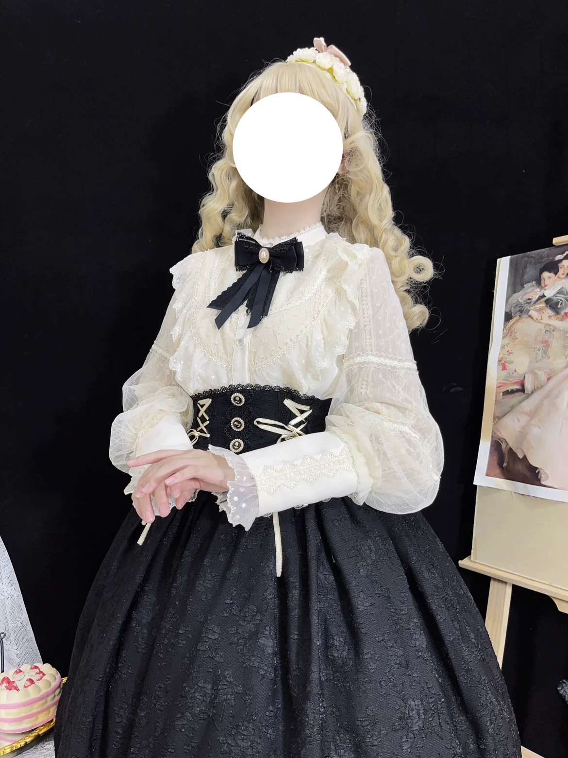 Kawaii Lolita Shirt Winter Lolita Shirt - Image 4