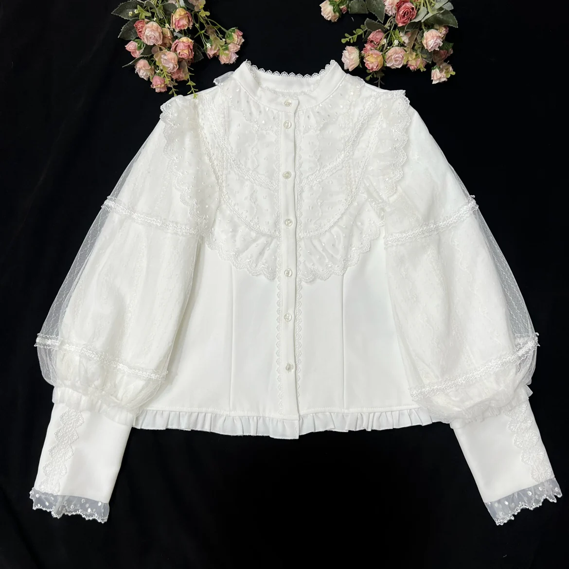 Kawaii Lolita Shirt Winter Lolita Shirt - Image 9