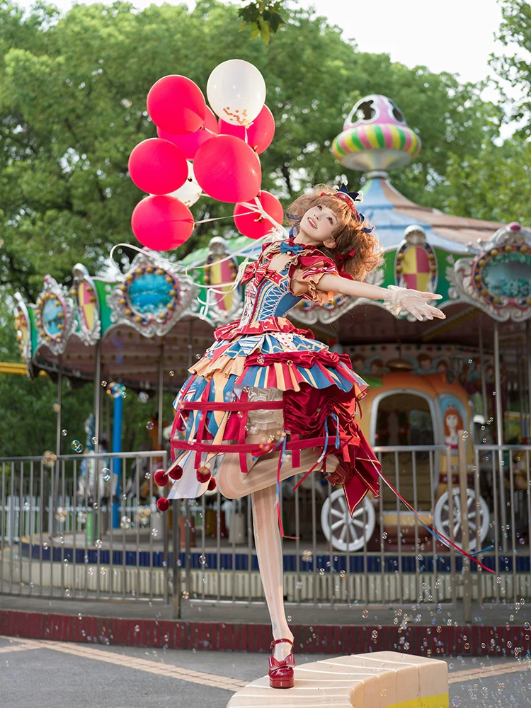 Circus Fairy Tale Opener - Doll-Like Kawaii Lolita Dress - Image 2