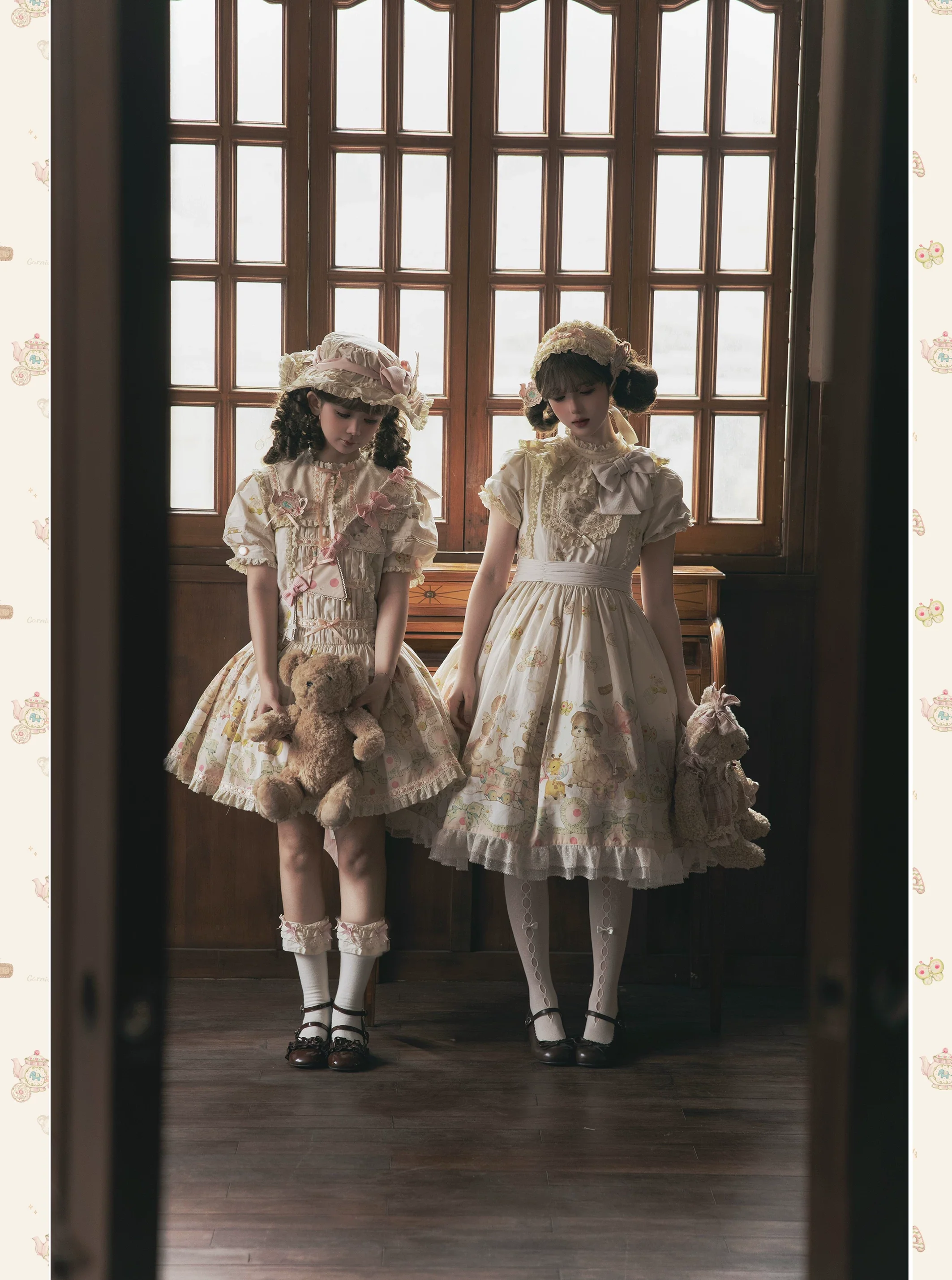 Toy Box - Doll-like Kawaii Lolita OP Dress, Toys Print - Image 3