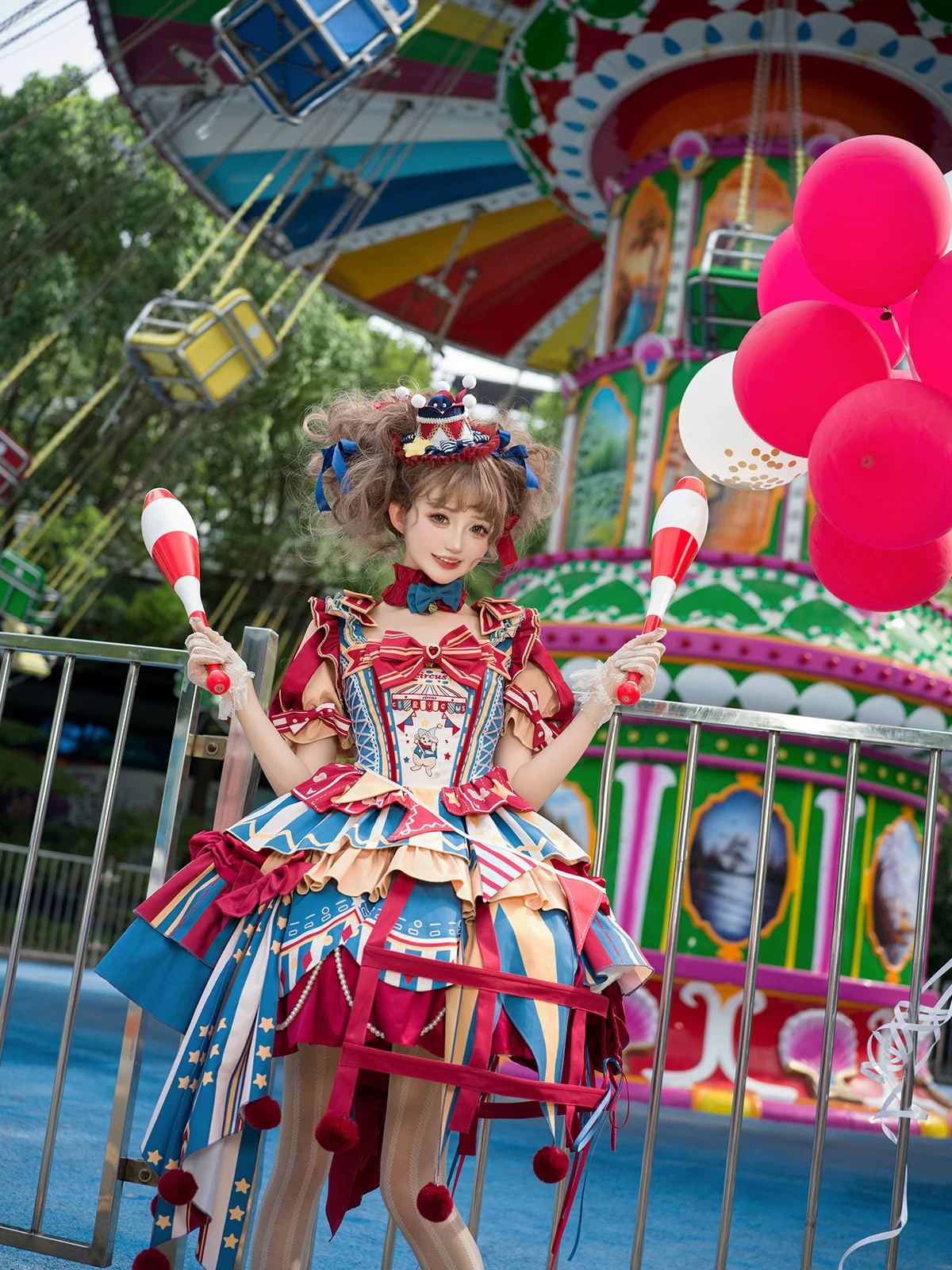 Circus Fairy Tale Opener - Doll-like Lolita Bowknot Hand Sleeve - Image 3