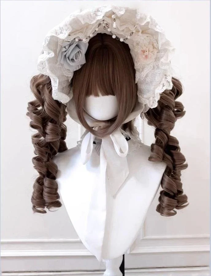 Sinwavy - Doll Like Lolita Wig, Detachable Curl Ponytails - Image 9