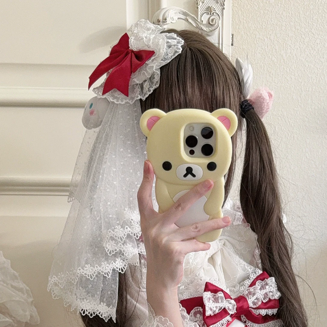 Velvet Sweetheart - Doll-like Sweet Lolita Jumper Dress, Bow Accents - Image 27