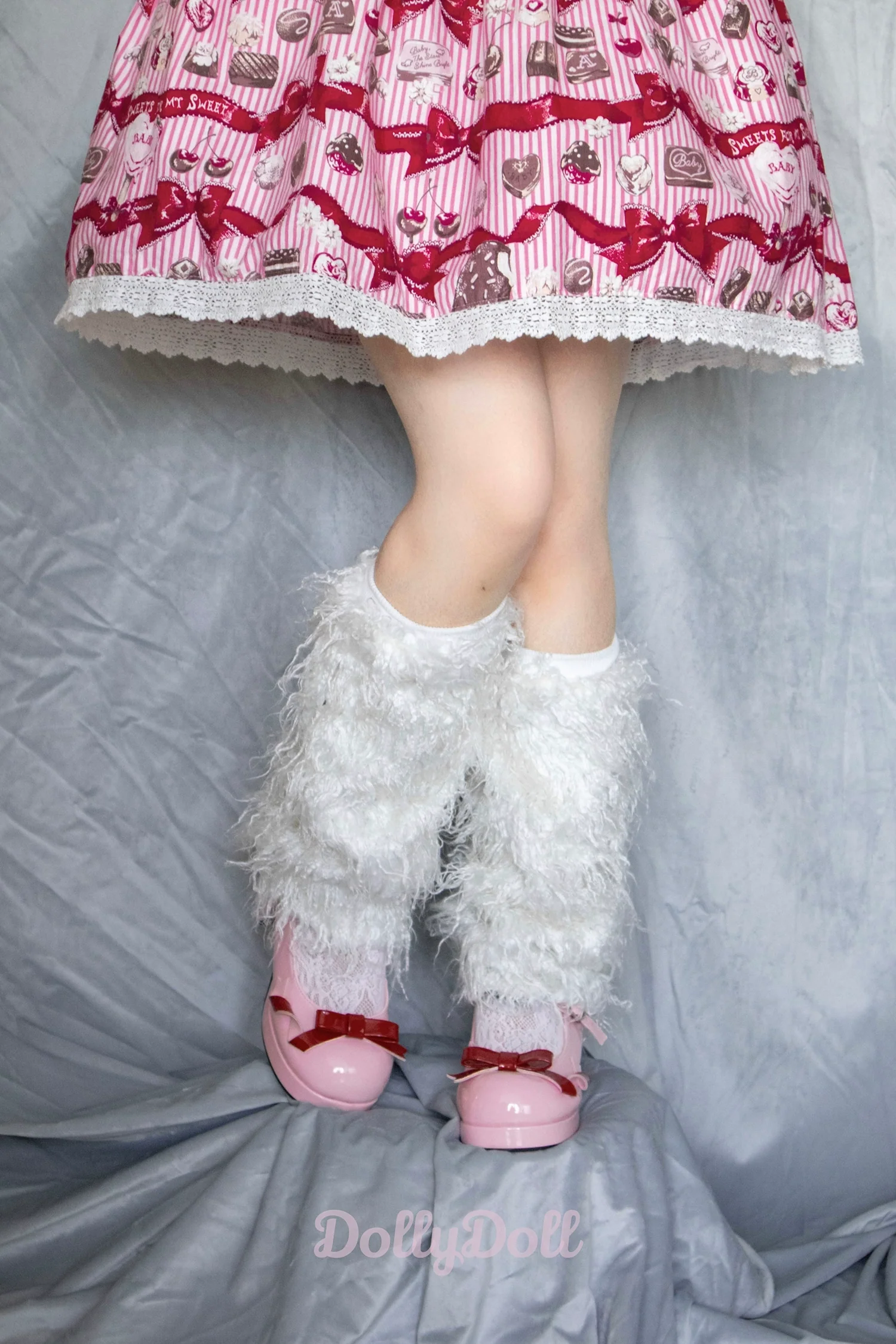 Dolly Doll - Lovers' Gift - Round Toe Middle Heel Mary Jane Lolita Shoes - Image 67