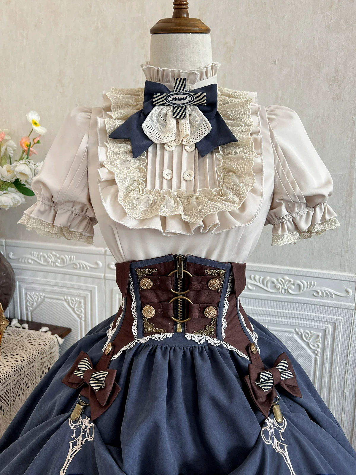 Gilded Pointer - Elegant Classic Lolita Skirt Suit Punk Lolita Style - Image 12