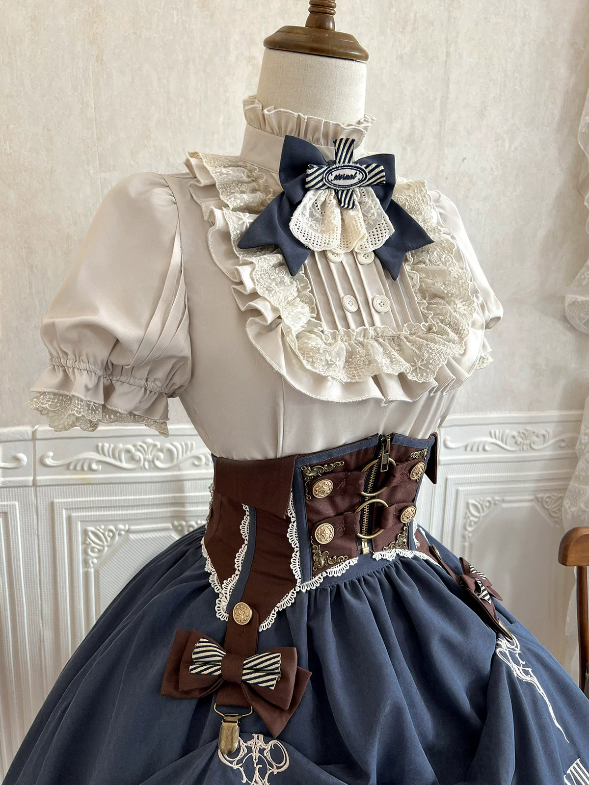 Gilded Pointer - Elegant Classic Lolita Skirt Suit Punk Lolita Style - Image 13