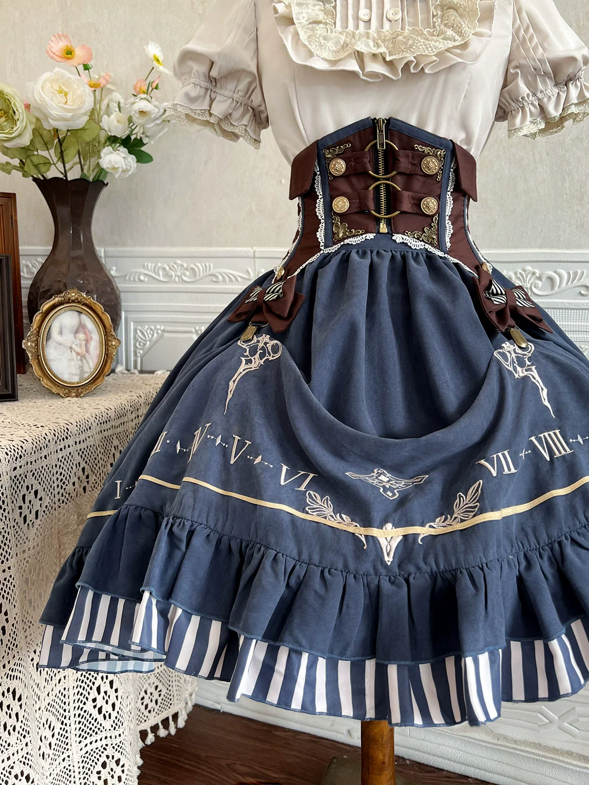 Gilded Pointer - Elegant Classic Lolita Skirt Suit Punk Lolita Style - Image 15