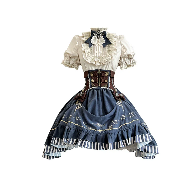 Gilded Pointer - Elegant Classic Lolita Skirt Suit Punk Lolita Style - Image 16