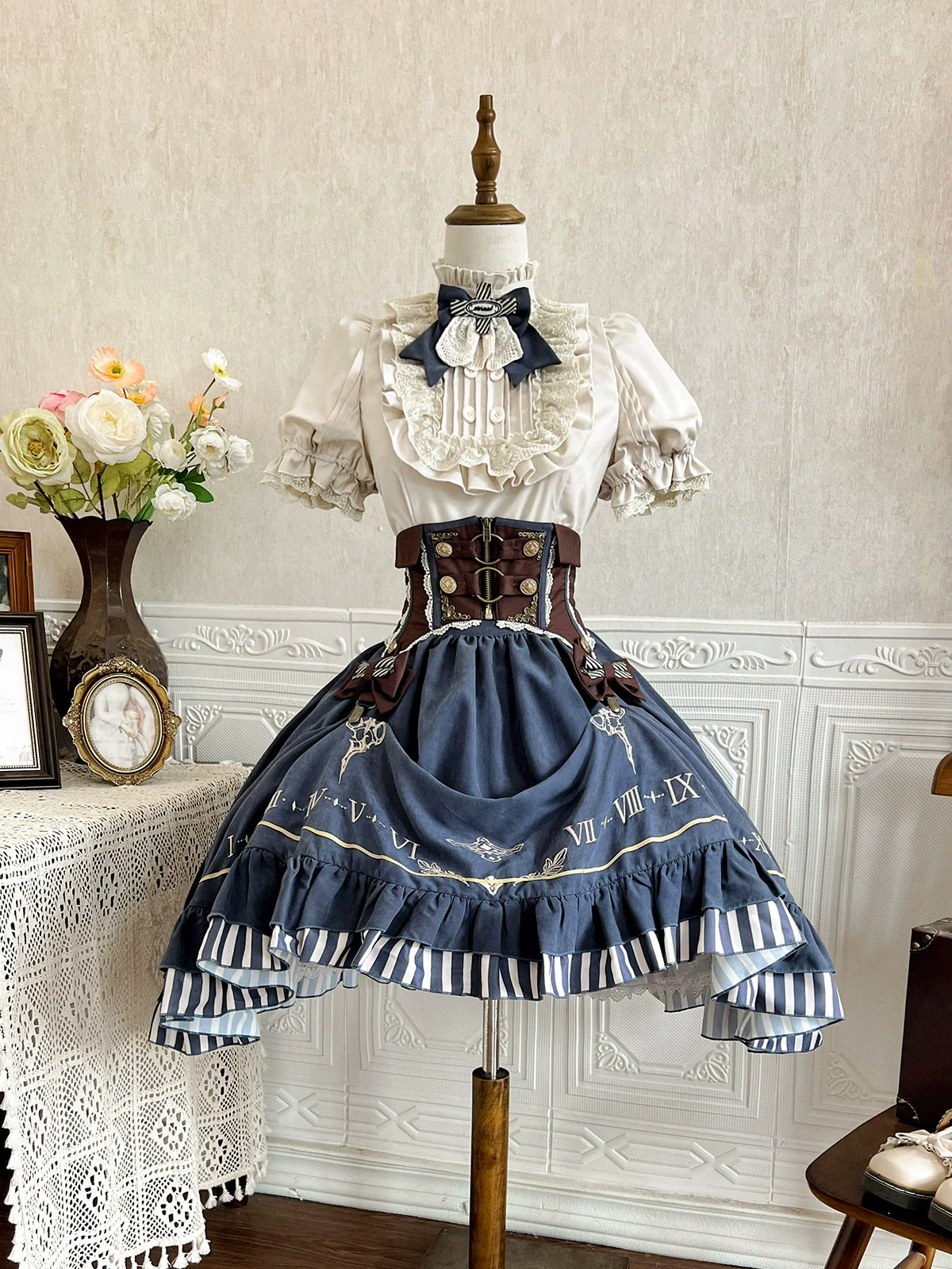 Gilded Pointer - Elegant Classic Lolita Skirt Suit Punk Lolita Style - Image 17