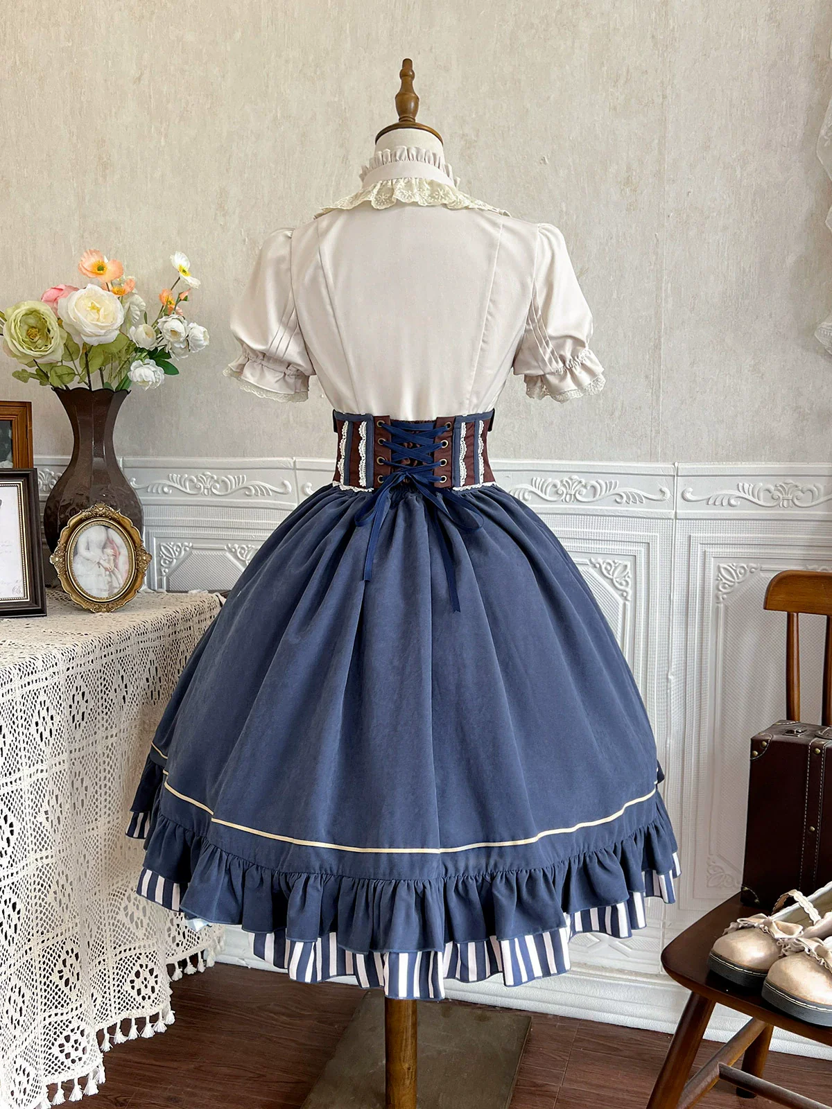 Gilded Pointer - Elegant Classic Lolita Skirt Suit Punk Lolita Style - Image 18