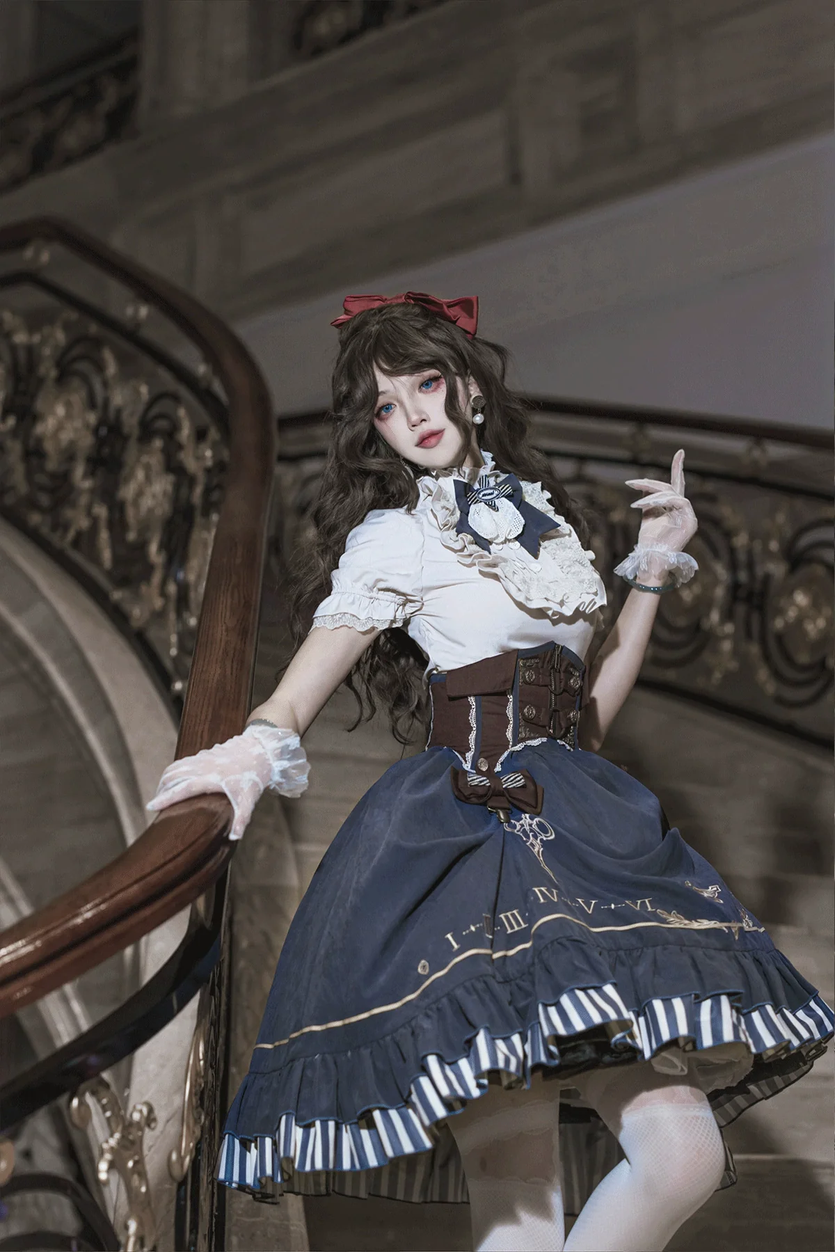 Gilded Pointer - Elegant Classic Lolita Skirt Suit Punk Lolita Style - Image 5