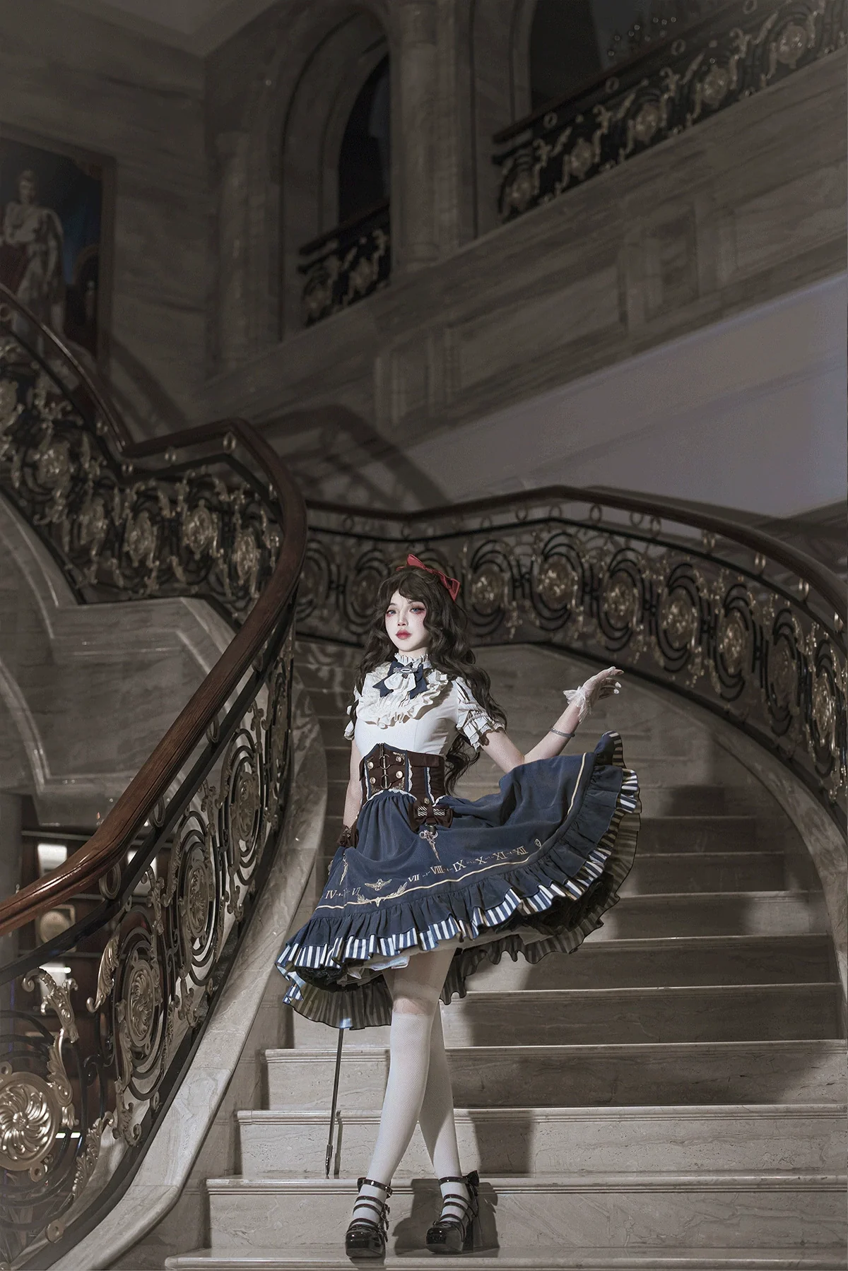 Gilded Pointer - Elegant Classic Lolita Skirt Suit Punk Lolita Style - Image 9