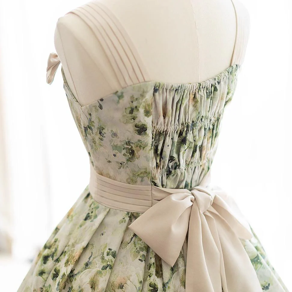 Forest Holiday - Elegant Lolita Foral Print JSK Dress Multicolors - Image 30